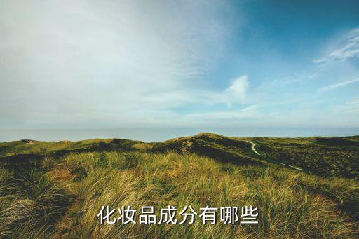 化妆品成分有哪些