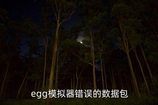  egg模拟器错误的数据包