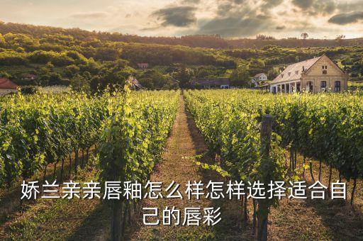 娇兰口红哪个系列最润