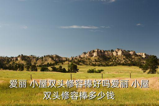 爱丽 小屋双头修容棒好吗爱丽 小屋双头修容棒多少钱