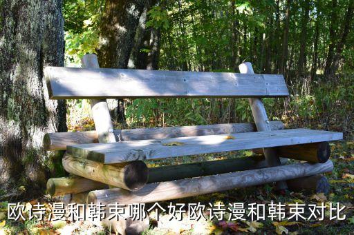 欧诗漫和韩束哪个好欧诗漫和韩束对比
