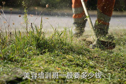 美容培训班一般要多少钱