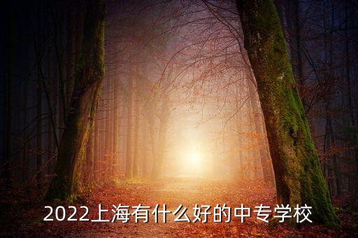 上海哪个中专好,2023上海十佳中专