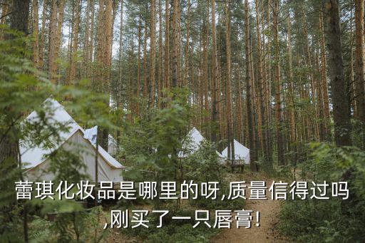 蕾琪化妆品是哪里的呀,质量信得过吗,刚买了一只唇膏!