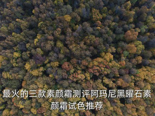 最火的三款素颜霜测评阿玛尼黑曜石素颜霜试色推荐
