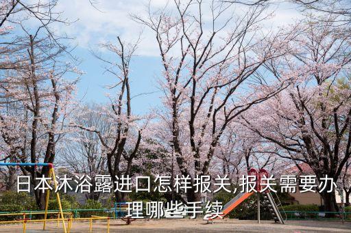 日本沐浴露进口怎样报关,报关需要办理哪些手续