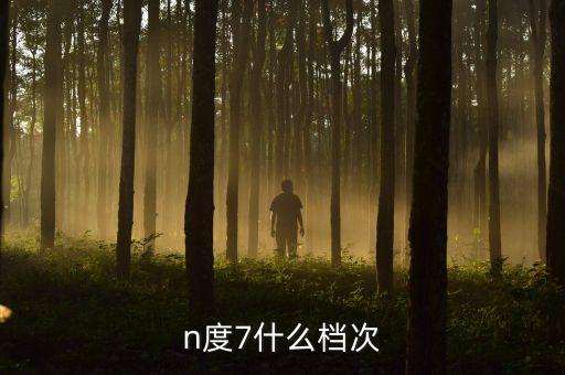n度7什么档次
