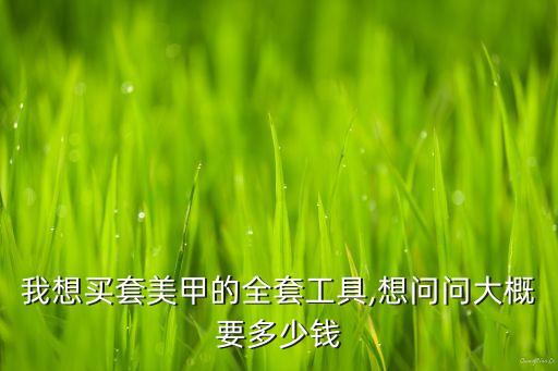 做美甲的工具多少钱,关于美甲你必须知道的事情