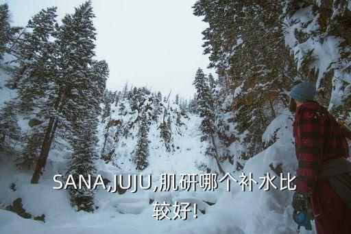 SANA,JUJU,肌研哪个补水比较好!