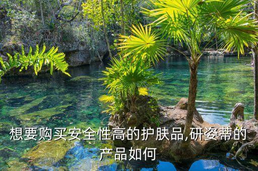 想要购买安全性高的护肤品,研姿蒂的产品如何