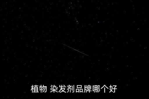植物 染发剂品牌哪个好
