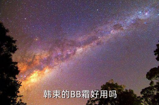  韩束的BB霜好用吗
