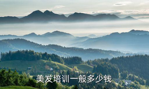 学造型学费多少,学咖啡一般学费多少？