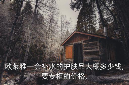 欧莱雅一套补水的护肤品大概多少钱,要专柜的价格,