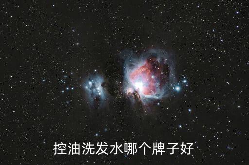 控油洗发水哪个牌子好
