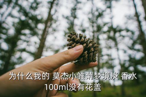 为什么我的 莫杰小雏菊梦境淡 香水100ml没有花盖