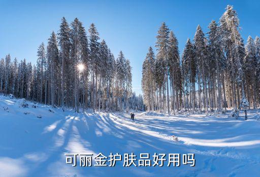 可丽金护肤品好用吗