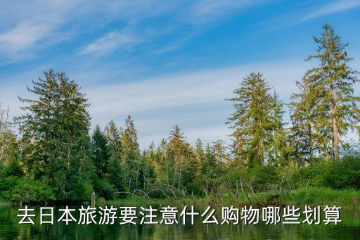 去日本旅游要注意什么购物哪些划算