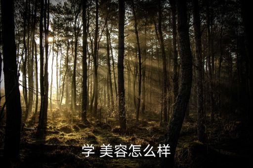 学 美容怎么样