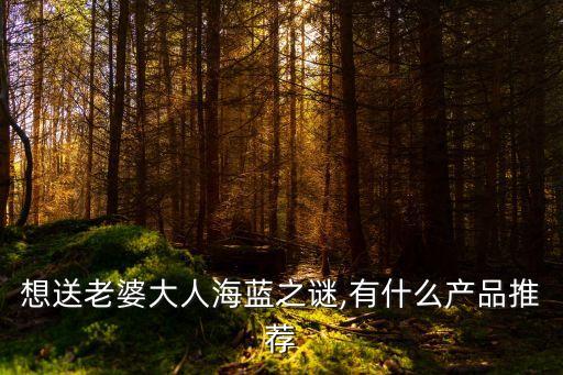 想送老婆大人海蓝之谜,有什么产品推荐