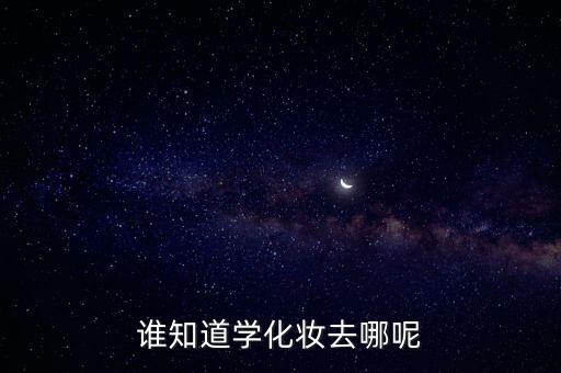 谁知道学化妆去哪呢