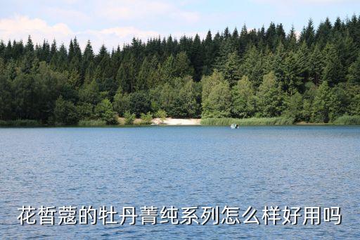 花皙蔻的牡丹菁纯系列怎么样好用吗