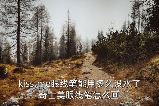 kiss,me眼线笔能用多久没水了奇士美眼线笔怎么画