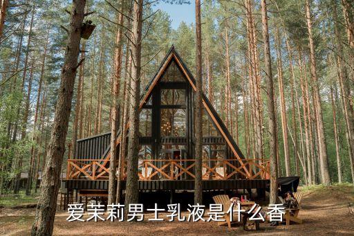 爱茉莉男士乳液是什么香