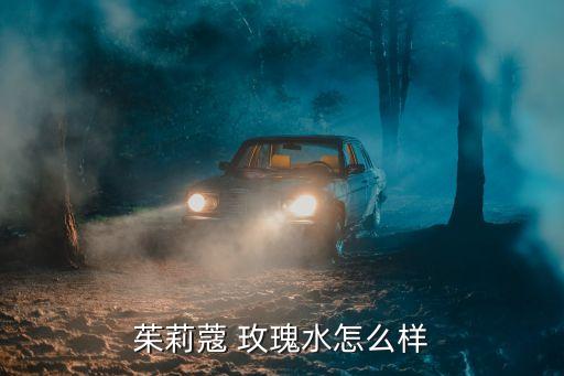 茱莉蔻 玫瑰水怎么样