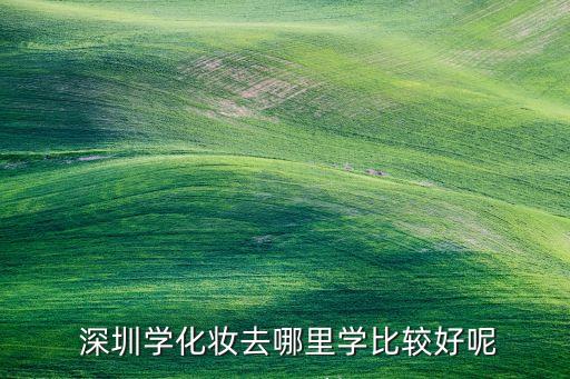 深圳哪里有美睫培训学校好