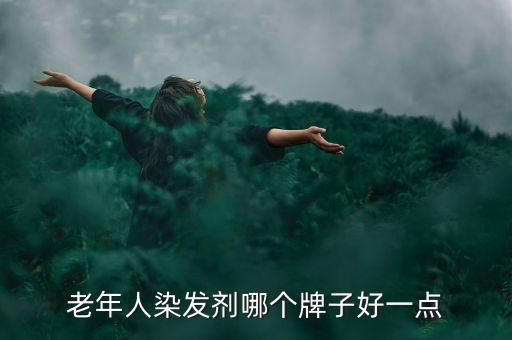 老年人染发剂哪个牌子好一点