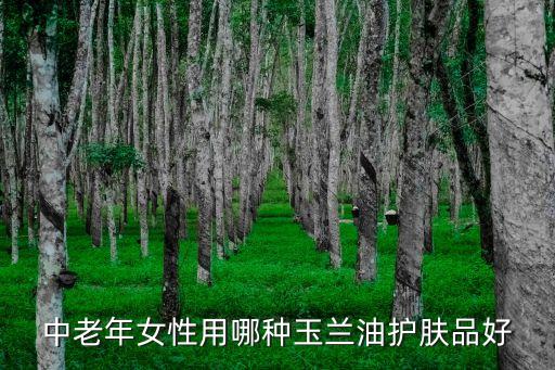 中老年女性用哪种玉兰油护肤品好