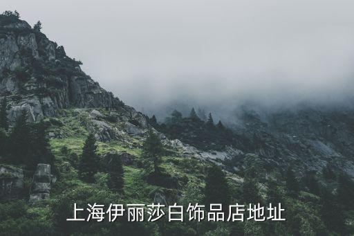 上海伊丽莎白饰品店地址