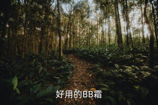 好用的BB霜
