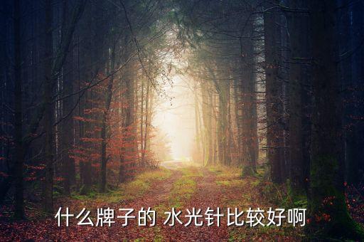 什么牌子的 水光针比较好啊