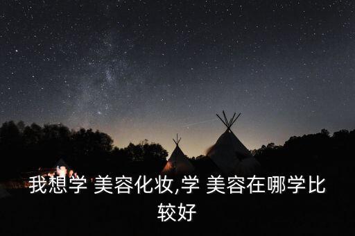 我想学 美容化妆,学 美容在哪学比较好