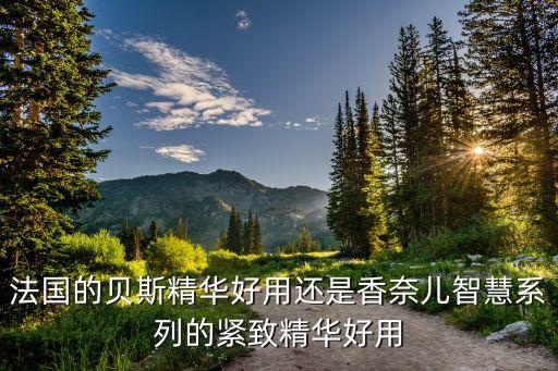 法国的贝斯精华好用还是香奈儿智慧系列的紧致精华好用