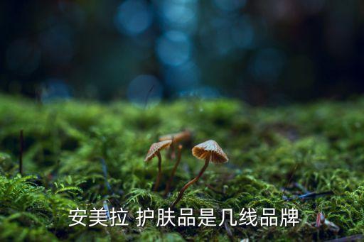  安美拉 护肤品是几线品牌