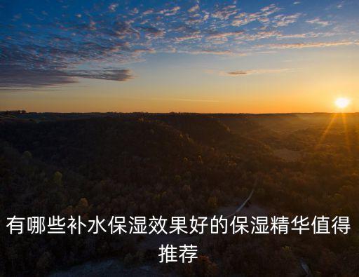 有哪些补水保湿效果好的保湿精华值得推荐
