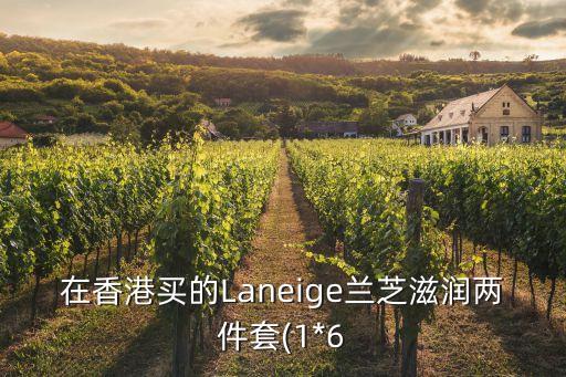 在香港买的Laneige兰芝滋润两件套(1*6