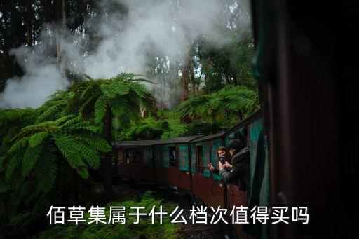 佰草集属于什么档次值得买吗