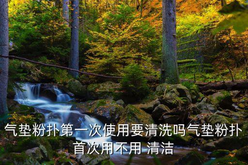 气垫粉扑第一次使用要清洗吗气垫粉扑首次用不用 清洁