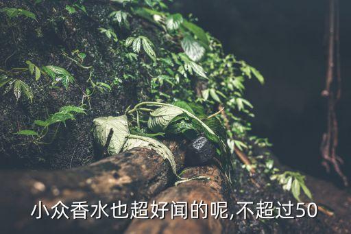 小众香水也超好闻的呢,不超过50