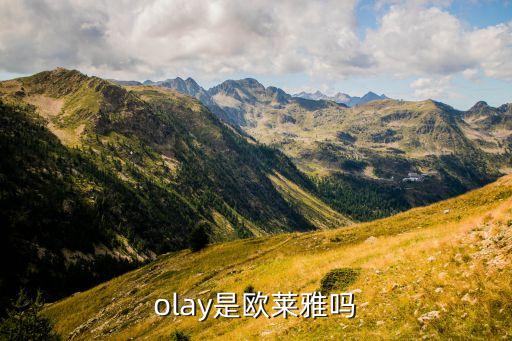 olay是欧莱雅吗