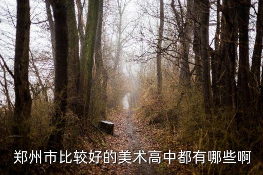  郑州市比较好的美术高中都有哪些啊