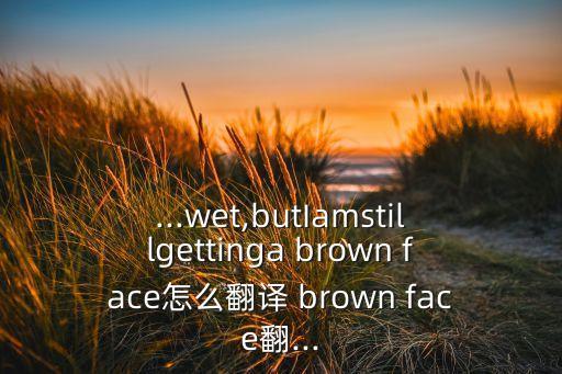 face brown是什么意思,THE MHROT FACE是什么意思